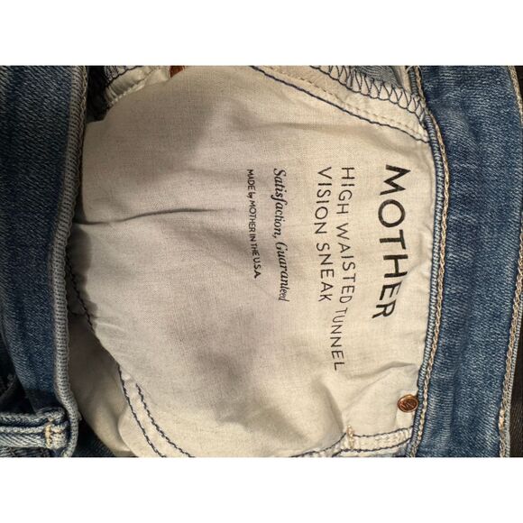 Mother High Waisted Tunnel Vision Sneak MSRP:$278 - Picture 6 of 7